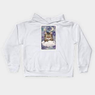 Cat from Heaven "i know what you did" Kids Hoodie